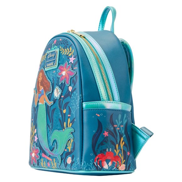 X Disney The Little Mermaid Live Action Mini Backpack - Picture 2 of 7